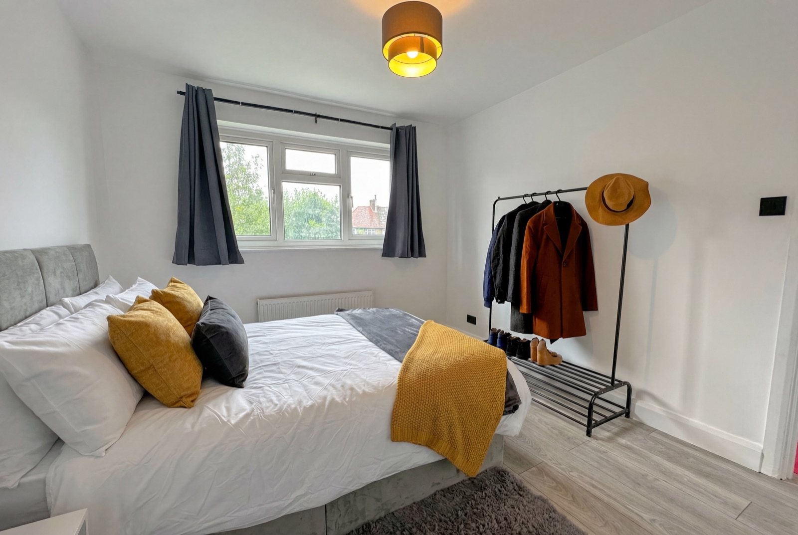 Single bedroom at Whitefoot House